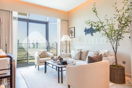 1 Bedroom Apartment for Rent in Al Jaddaf, Dubai - 1 Living Room. jpg