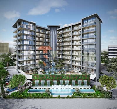 阿尔扬街区， 迪拜 单身公寓待售 - Exterior-01. jpg