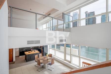3 Bedroom Villa for Rent in Dubai Marina, Dubai - Rare Triplex | Full Marina View | Upgraded