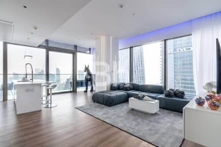 3 Bedroom Apartment for Rent in Dubai Marina, Dubai - Fully Furnished | High Floor | Marina View