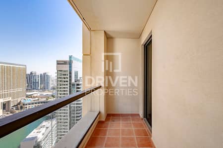 2 Bedroom Flat for Rent in Jumeirah Beach Residence (JBR), Dubai - High Floor | Amazing Marina View | Prime Location