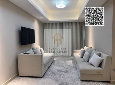 1 bedroom furniture for yearly rent in luxury flat in ajman