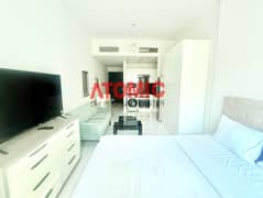 Furnished | Modern Studio | Balcony | Community View