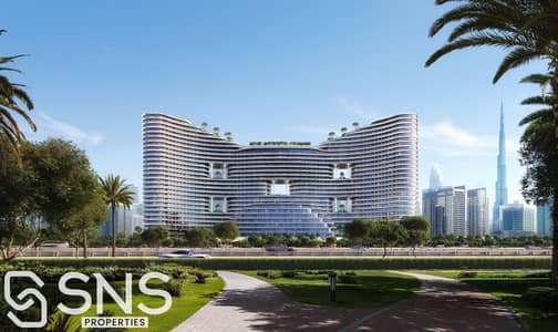 Студия Продажа в Бизнес Бей, Дубай - Aquarise Exterior-2. jpg