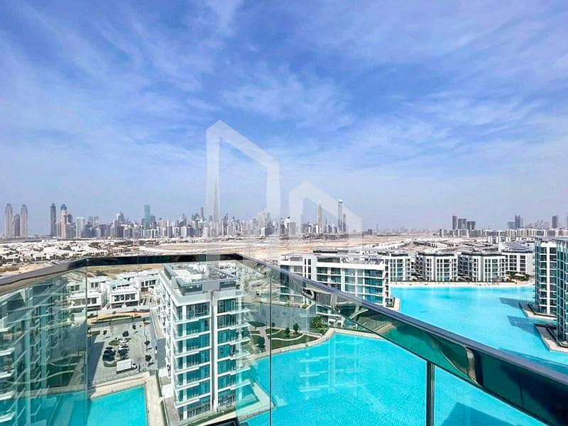 Burj Khalifa and Skyline View | Large Layout Burj Khalifa and Skyline View | Large Layout