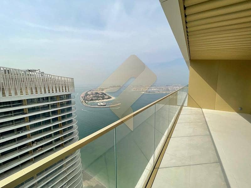 Large Balcony | Marina and Palm View | Brand New Large Balcony | Marina and Palm View | Brand New