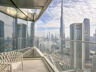5 Bedroom Apartment for Rent in Downtown Dubai, Dubai - Burj Khalifa View | High Floor | Luxury Furnished