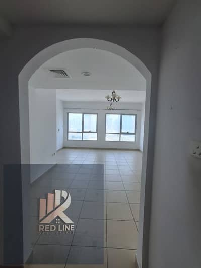 Two rooms and a hall with a view, air conditioning, free parking, Al Majaz 2 area, a very distinguished location, close to all logistical services, se