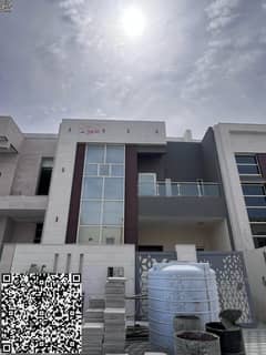 للايجار السنوي بقلب عجمان تاون هاوس اول ساكن مع شهر مجاني خمسة غرف ماستر ومجلس وصالة وروف
