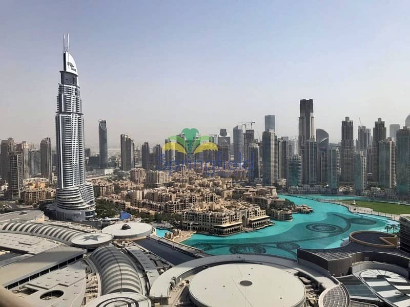 360 degree view  3bd in address Dubai mall