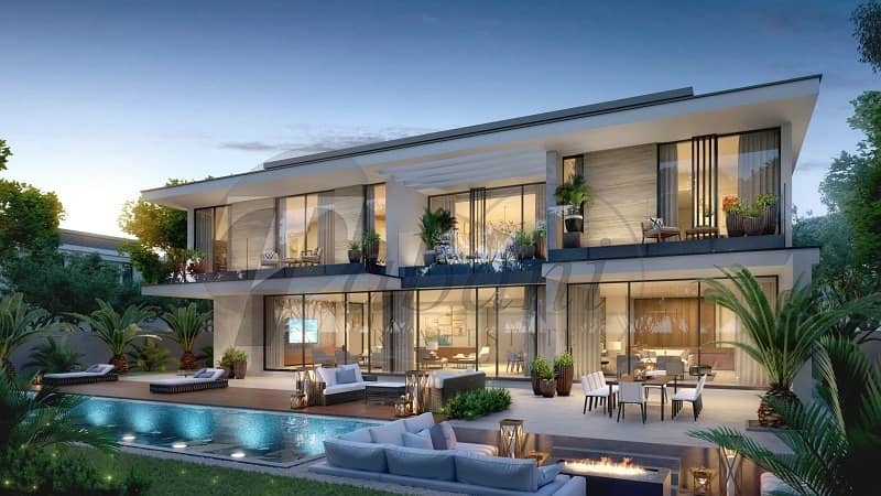 4 Arabic and Modern Villas Within Golf Course