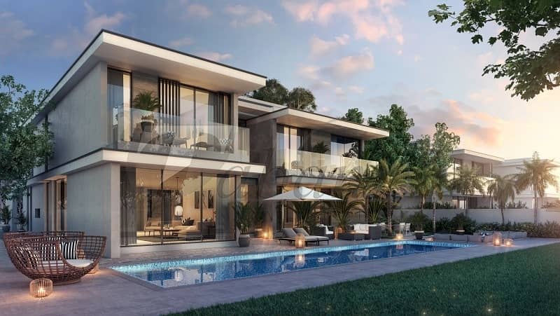 5 Arabic and Modern Villas Within Golf Course
