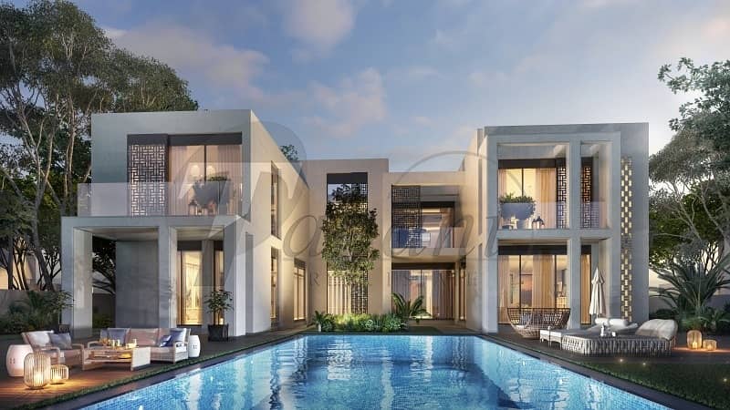 9 Arabic and Modern Villas Within Golf Course