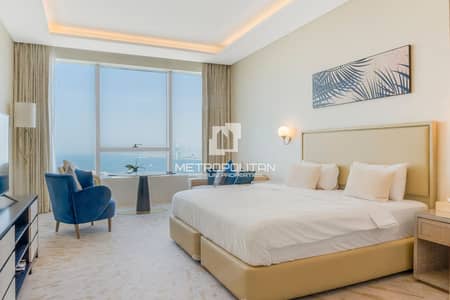 Studio for Rent in Palm Jumeirah, Dubai - High Floor | Luxury Finishing | Fully Furnished
