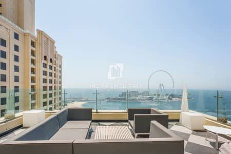 朱美拉海滩住宅（JBR）， 迪拜 4 卧室顶楼公寓待售 - 位于朱美拉海滩住宅（JBR），瑞玛公寓，瑞玛4号楼 4 卧室的顶楼公寓 12800000 AED - 11616002