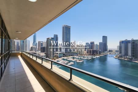 2 Bedroom Apartment for Rent in Dubai Marina, Dubai - Full Marina View | Upgraded | Storage