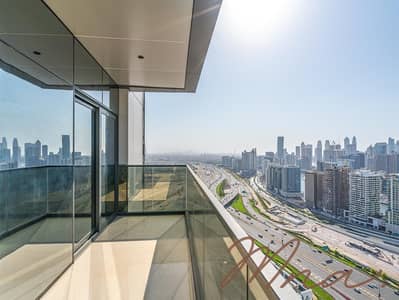 2 Bedroom Flat for Rent in Business Bay, Dubai - Fully Furnished | Burj Khalifa View | High Floor