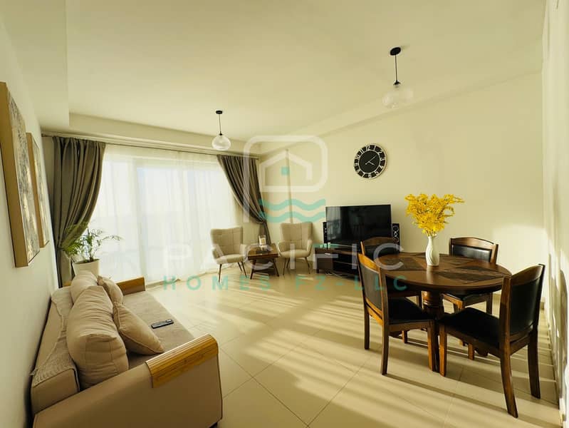 Ocean View | Furnished 1 Bedroom |For Monthly Rent