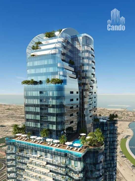 Mid Floor / Sea And Sheikh Zayed Riad View Mid Floor / Sea And Sheikh Zayed Riad View