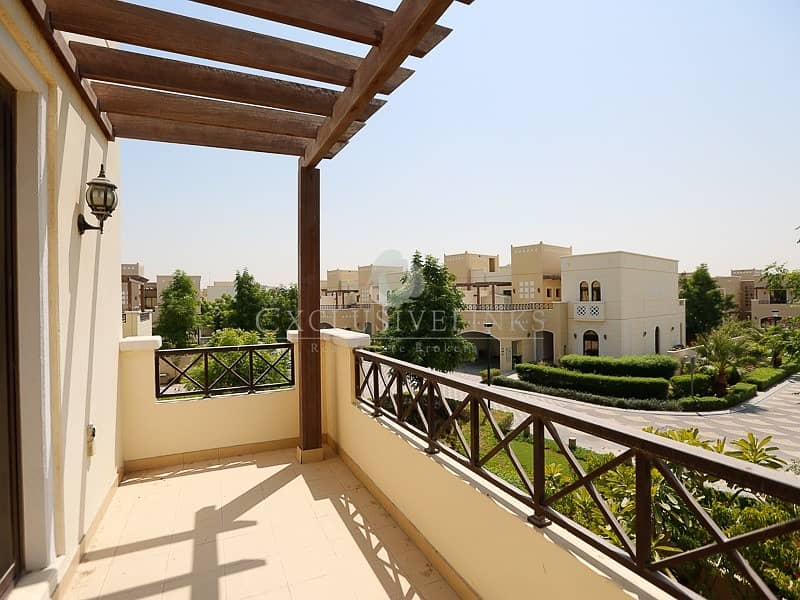 4 Bed with Large Terrace + Maids | Single Row
