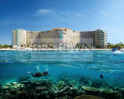1 Bedroom Apartment for Sale in Al Marjan Island, Ras Al Khaimah - Luxury lodging and underwater exploration. jpg