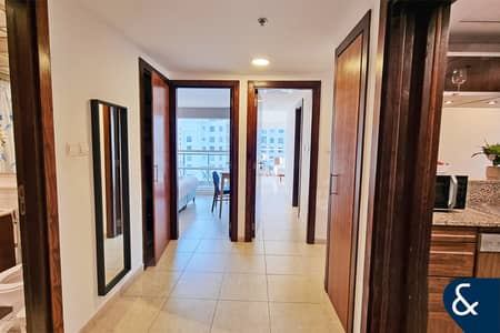 2 Bedroom Apartment for Rent in Dubai Marina, Dubai - Water View | Two Bedrooms | Two Bath | Furnished