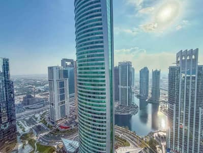 3 Bedroom Flat for Rent in Jumeirah Lake Towers (JLT), Dubai - Full Lake View | Closed Kitchen | High Floor