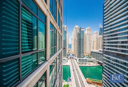 2 Bedroom Flat for Rent in Dubai Marina, Dubai - High Floor | Well Maintained Unit | Prime Location