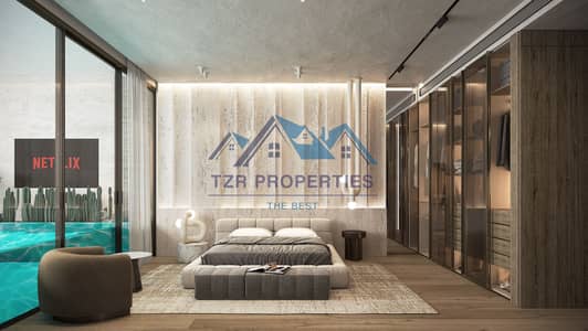 迪拜公寓大楼， 迪拜 1 卧室单位待售 - Peace Lagoons - 1 BDR - 06. jpg
