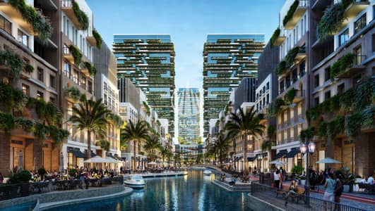 1 Спальня Апартаменты Продажа в Сити оф Арабия, Дубай - Canal 2. jpg