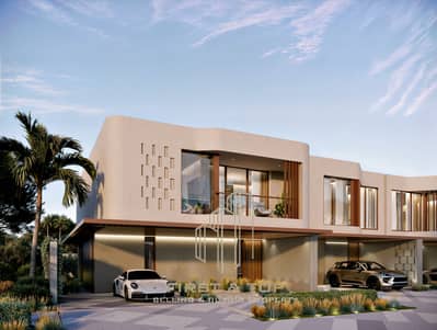 فیلا 4 غرف نوم للبيع في الطي غرب، الشارقة - 24. Townhouse F1 Street View. jpg
