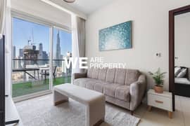 High Floor | Burj Khalifa View | Open Layout