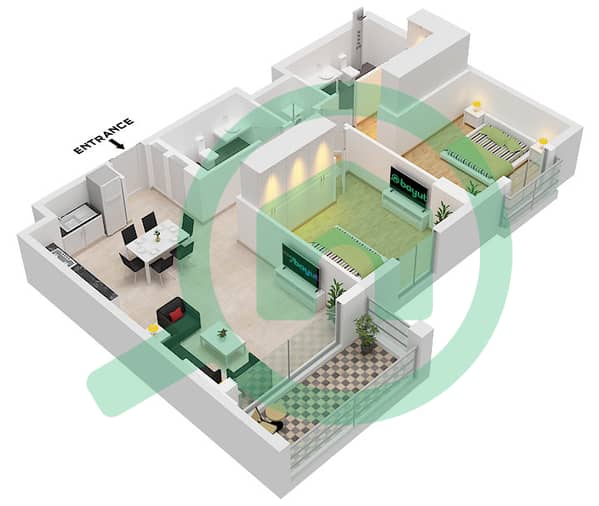 Type 1 Unit 7 Floor 4,5 Unit 9 Floor 2,3