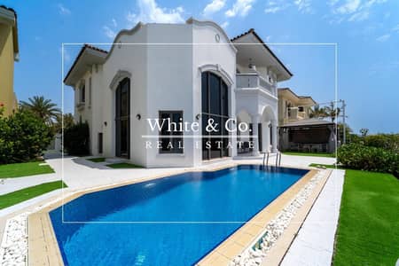 5 Bedroom Villa for Rent in Palm Jumeirah, Dubai - Furnished | Upgraded | Dual Atlantis View