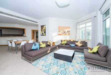3 Bedroom Apartment for Rent in Palm Jumeirah, Dubai - AVAILABLE NOW | FURNISHED | MID FLOOR