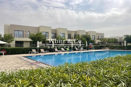 4 Bedroom Townhouse for Rent in Dubai South, Dubai - Corner Unit | Gated Cluster | Avail June