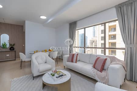 2 Bedroom Flat for Rent in Jumeirah Beach Residence (JBR), Dubai - Amazing Sea View | Prime Location | Upgraded