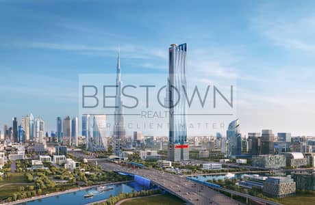 شقة 2 غرفة نوم للبيع في الخليج التجاري، دبي - Bayz 102 View7_Day_Final. jpg