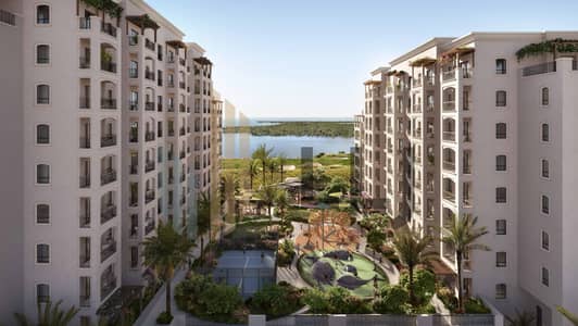 1 Bedroom Flat for Sale in Yas Island, Abu Dhabi - ALDAR_Ansam2_CGI58_Podium_02. jpg