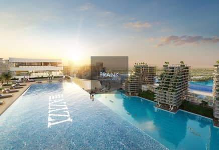 استوديو  للبيع في دبي الجنوب، دبي - Dubai South_Azizi Venice_A 003_Infinity Pool View_01. jpg