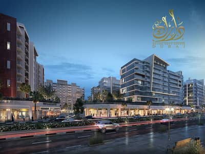 Studio for Sale in Meydan City, Dubai - Riviera_Boulevard Retail View_no people . jpg