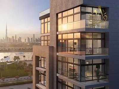 3 Bedroom Flat for Sale in Meydan City, Dubai - Balcony Canal view_01. jpg