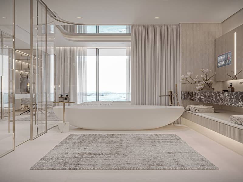 17 Cotier House by Imtiaz - Master Bedroom Bathroom View 1. jpg