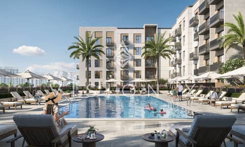 فلیٹ 2 غرفة نوم للبيع في الخان، الشارقة - 22_09_18_Maryam Island_PLOT21_Pool. jpg