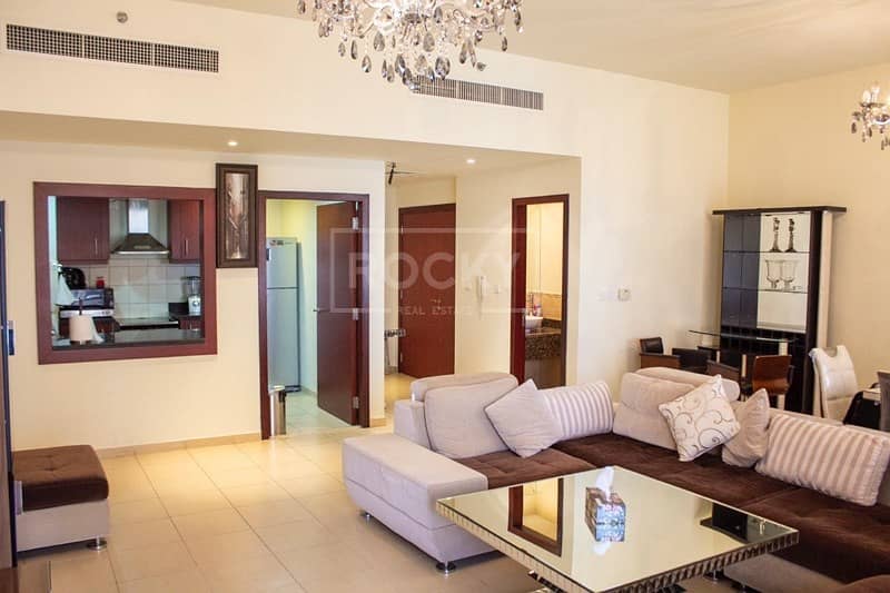 High Floor | Sea View | Furnished | 2BR | Rimal 1