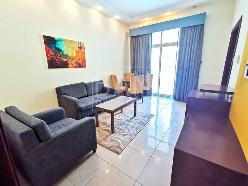 Cozy Furnished 1 BR Apt Behind Burjuman Mall