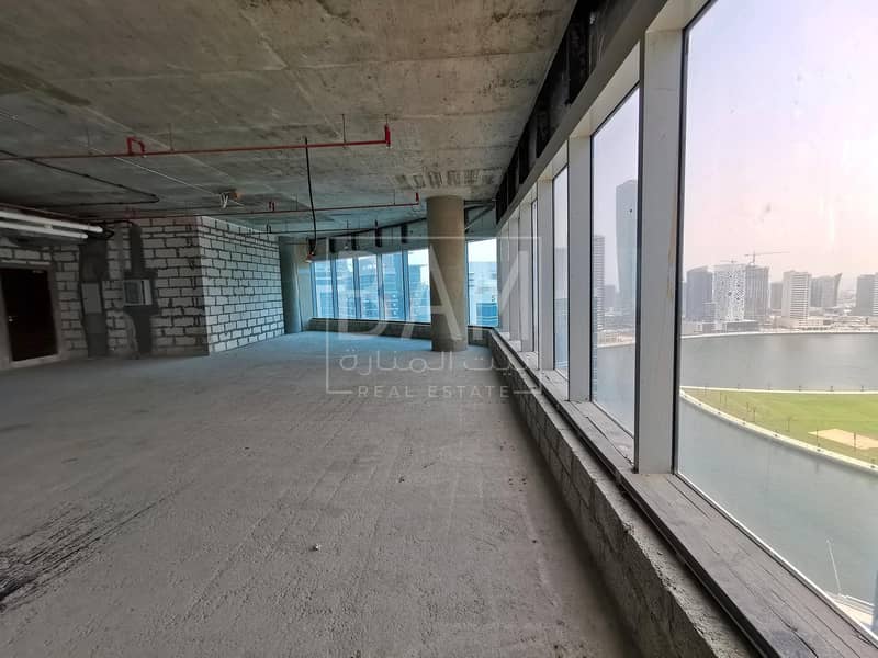 Shell and Core | AED 64 PSF | Canal View | High Floor
