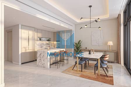 Studio for Sale in Al Jaddaf, Dubai - Creek view Living 01. jpg