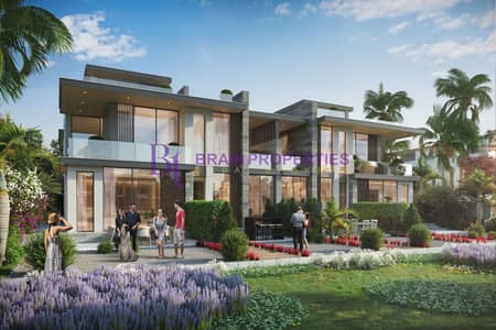 فیلا 5 غرف نوم للبيع في داماك لاجونز، دبي - Morocco-Townhouse-4-Bedroom-Rear-scaled. jpg