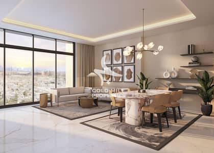 阿尔弗雷德街区， 迪拜 2 卧室公寓待售 - Living Room View. jpg
